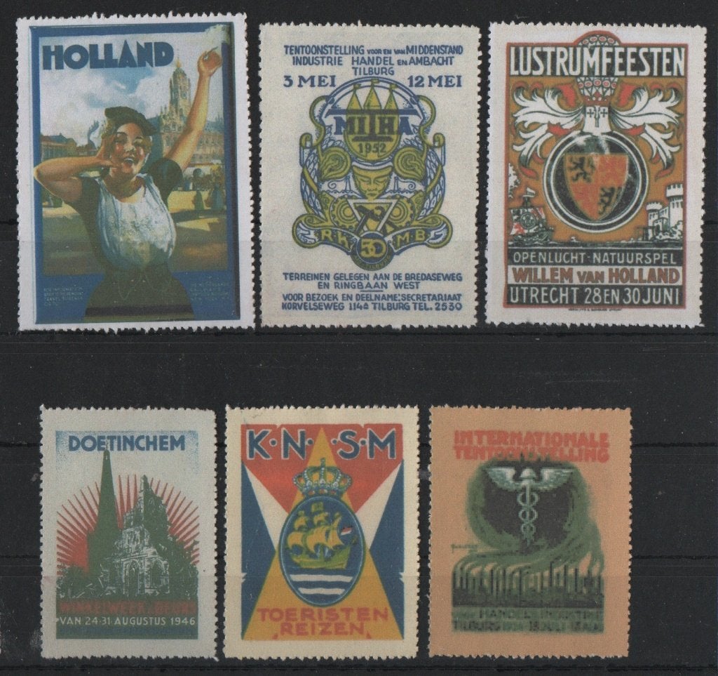 C44) sluitzegels geen garantie NEDERLAND, Verzenden, Postfris