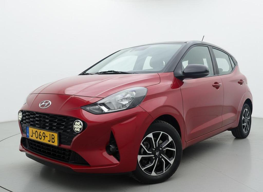 Hyundai i10 1.0 Comfort Carplay Cruise Airco Eerste Eigenaar, Auto's, Voorwielaandrijving, Stof, Gebruikt, 899 kg
