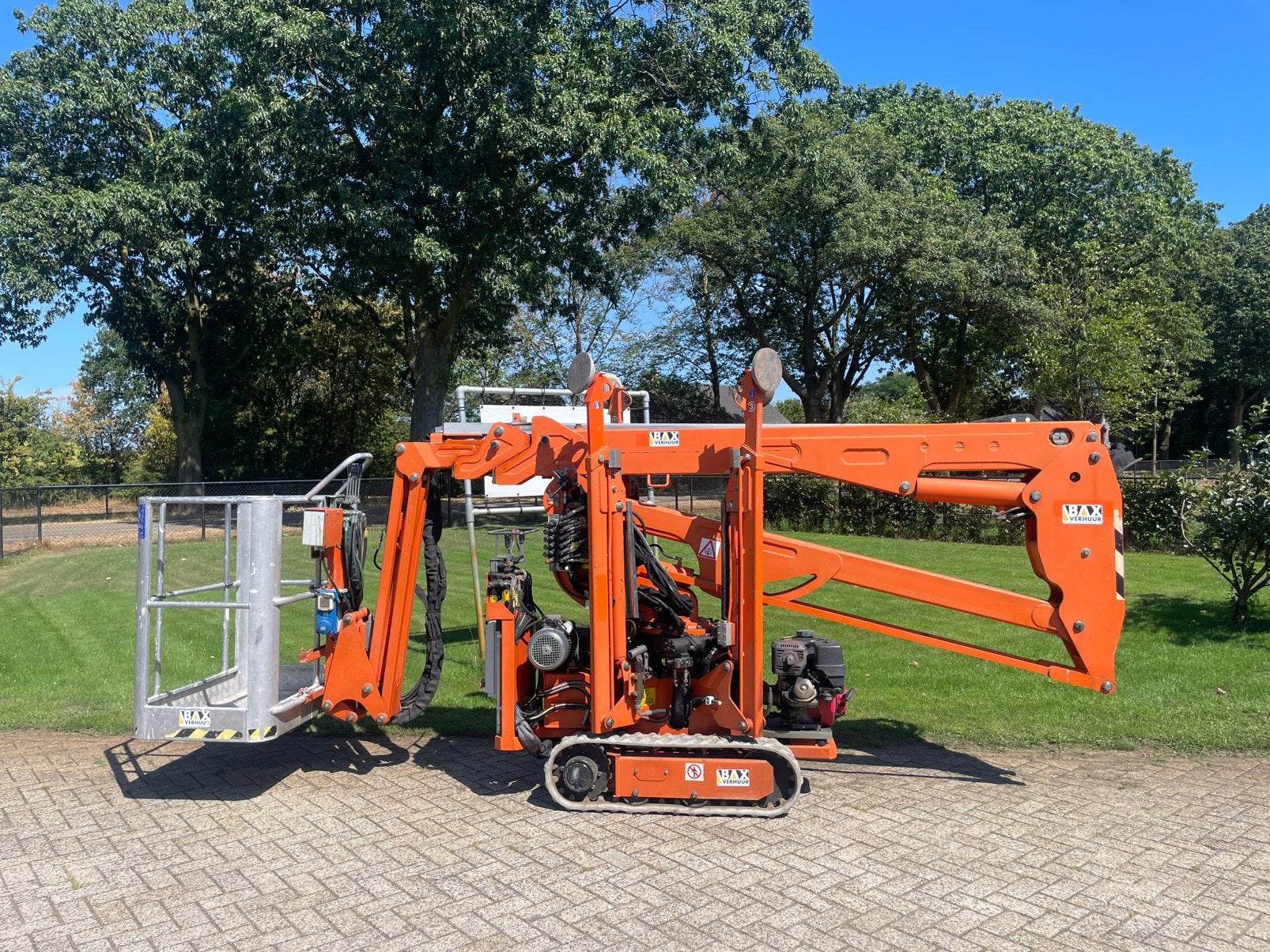Easylift R160 spinhoogwerker rupshoogwerker, Ophalen
