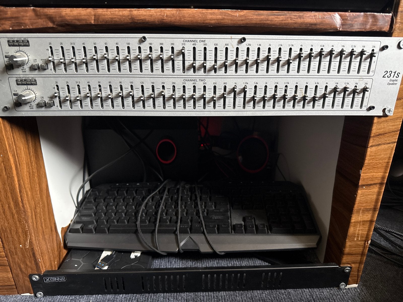 DBX 231s Grafische Equalizer - 2x 31-bands, Ophalen of Verzenden, Gebruikt, Equalizer