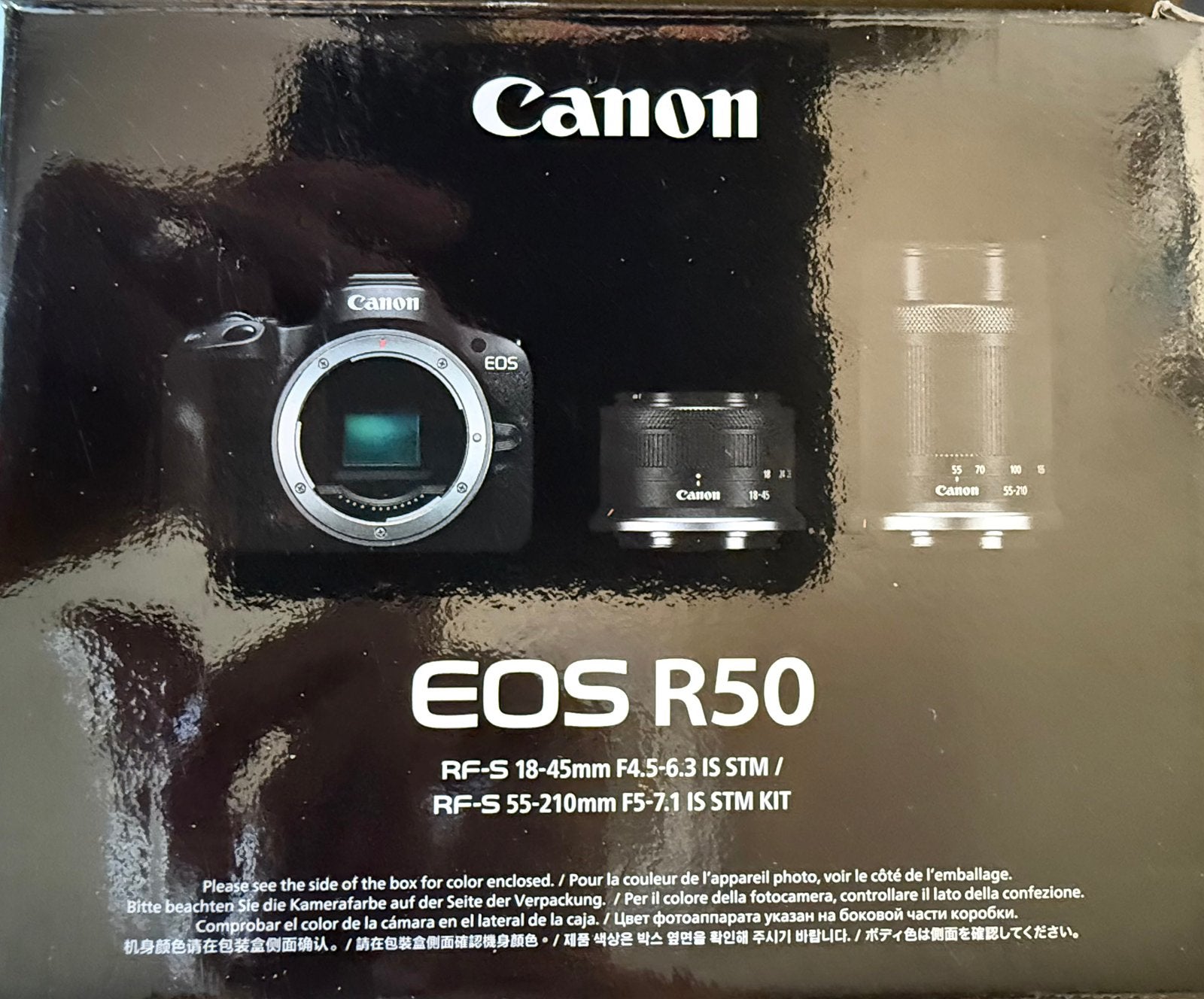 Canon EOS R50 | RF-s 18-45 | RF-s 55-210 KIT NIEUW! + 4 accu, Audio, Tv en Foto, Canon, Nieuw, Ophalen of Verzenden, 24 megapixels
