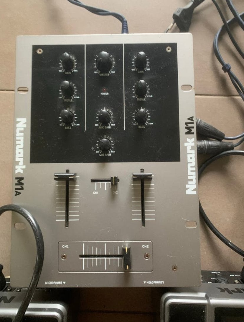 Numark DJ-set: 2x NDX200 spelers en M1A mixer, Ophalen, Gebruikt, Dj-set, Numark