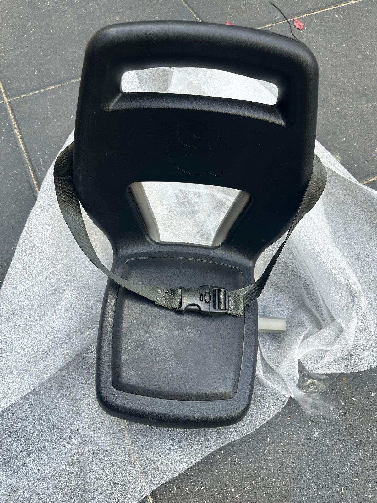 Qibbel junior +6  achterzitje  voor kinderen tot 35 kg, Fietsen en Brommers, Ophalen of Verzenden, Zo goed als nieuw, Voorzitje