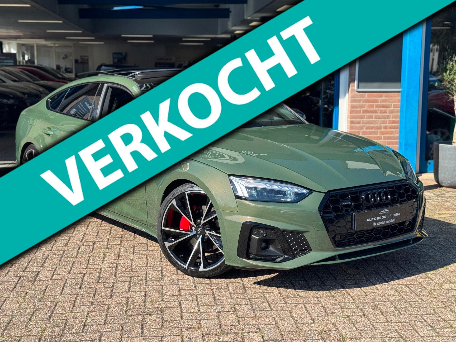 Audi A5 Sportback 40 TFSI quattro S edition 2021 FULL Option, Auto's, Automaat, Dealer onderhouden, 15 km/l, Gebruikt