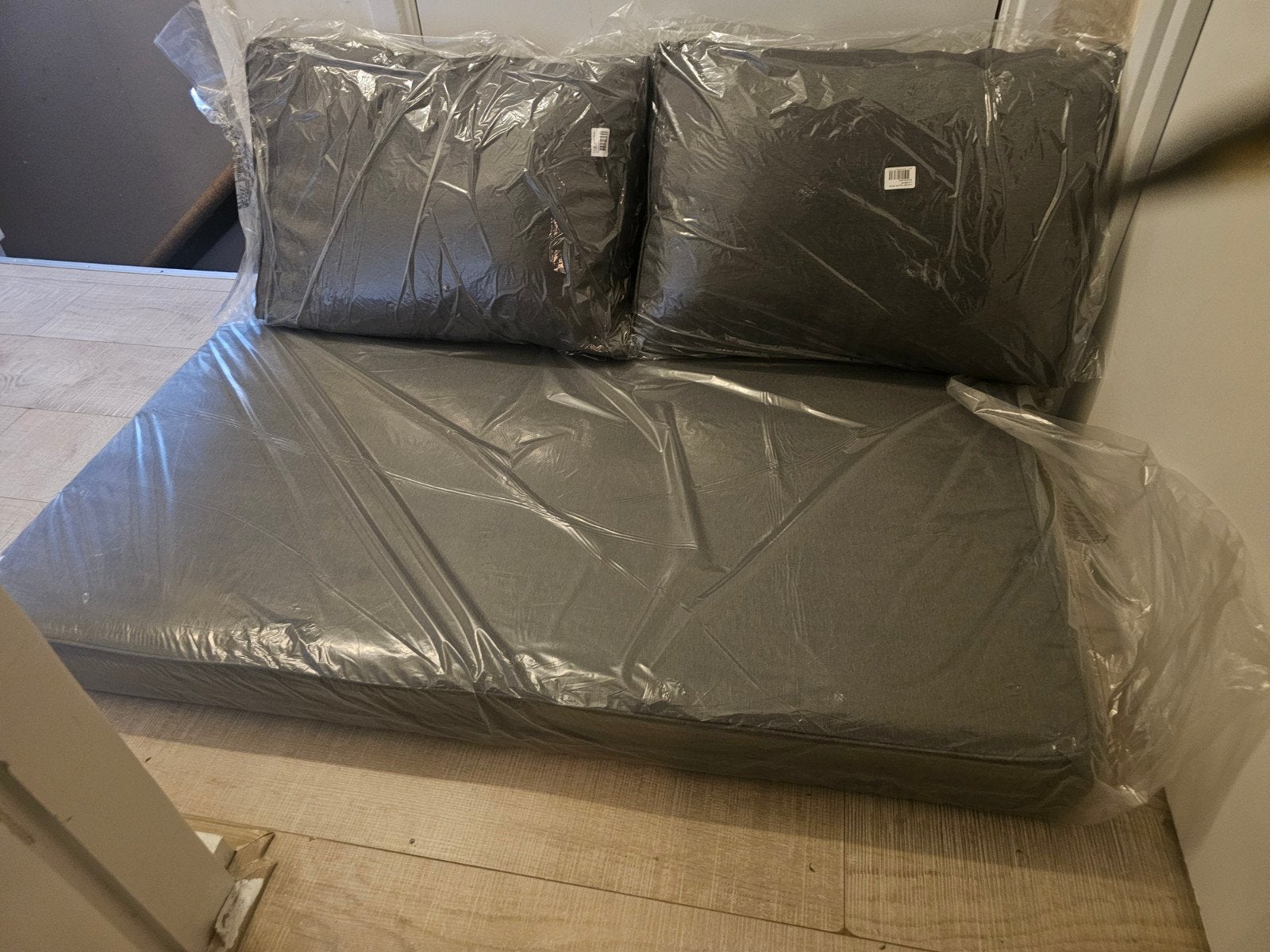 Partij nieuwe palletkussens 120 x 60 antraciet, Ophalen, Nieuw