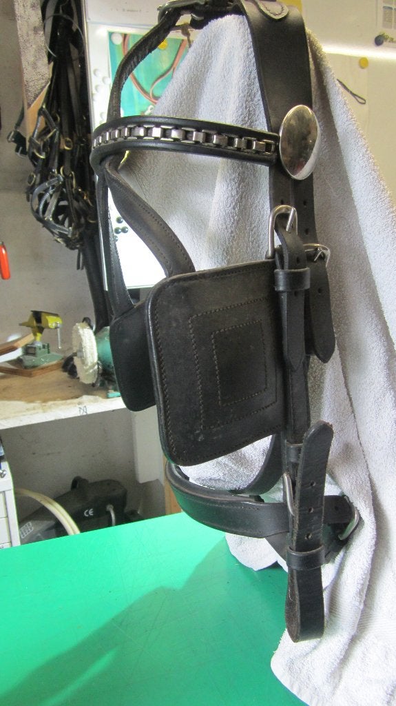 Men hoofdstel te koop, Dieren en Toebehoren, Recreatie, Ophalen of Verzenden, Zwart, Full