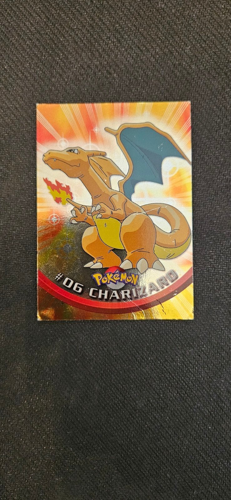 Pokémon kaart HOLO Charizard Topps TV Animation Edition #06, Hobby en Vrije tijd, Verzamelkaartspellen | Pokémon, Ophalen of Verzenden