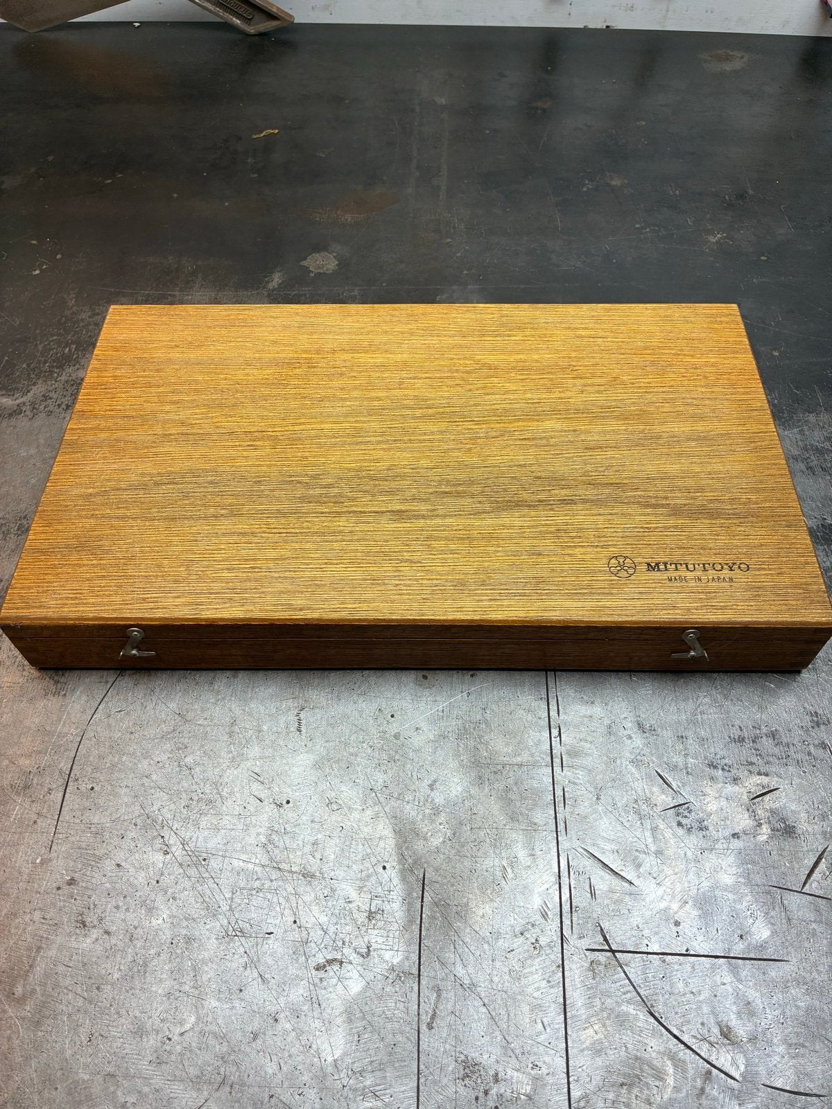 NOS Mitutoyo Micrometer 200-225mm in houten kist, Ophalen of Verzenden, Nieuw
