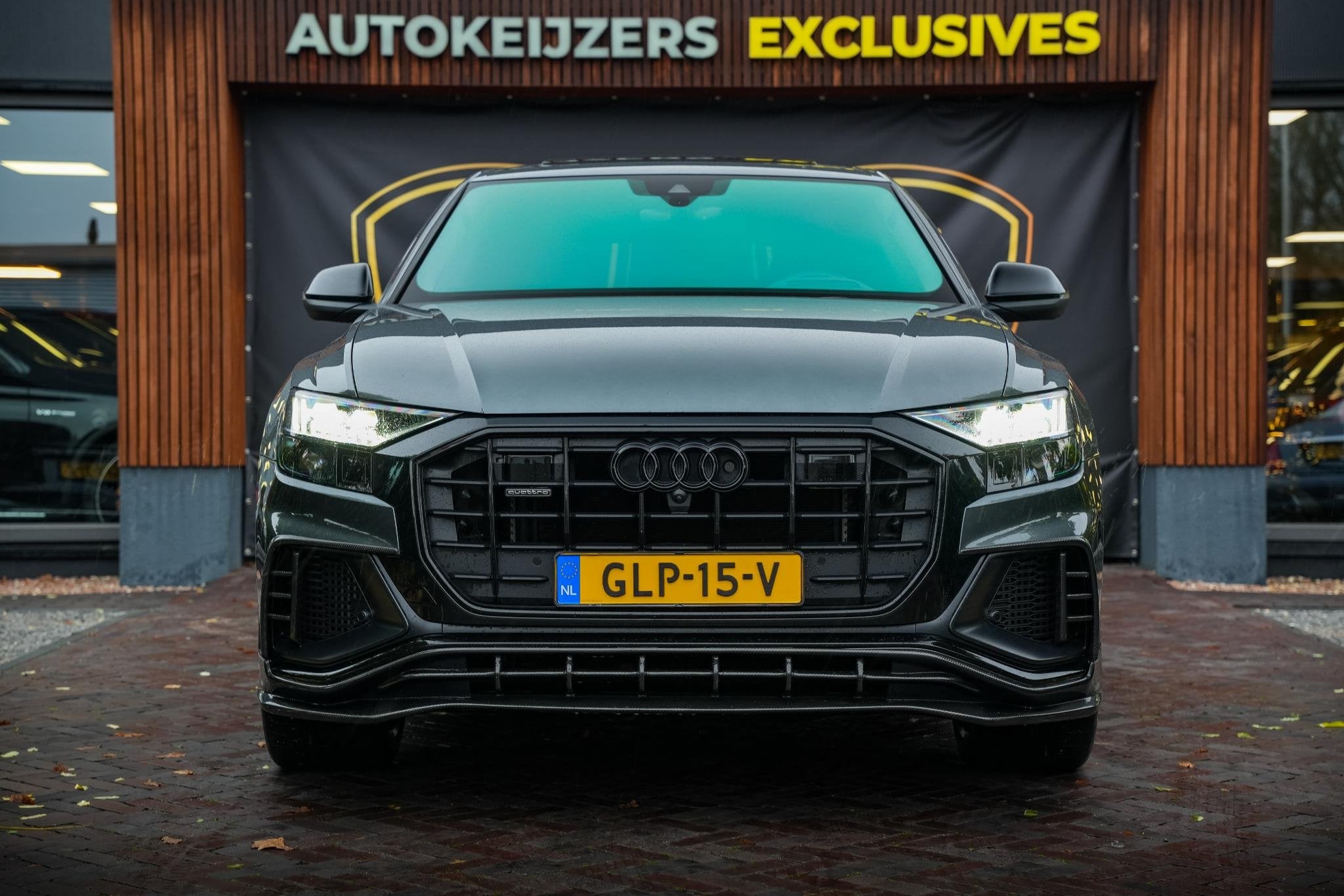Audi Q8 60 TFSI e quattro Competition B&O Panodak Carbon 360, Auto's, Automaat, Gebruikt, 2995 cc, 462 pk