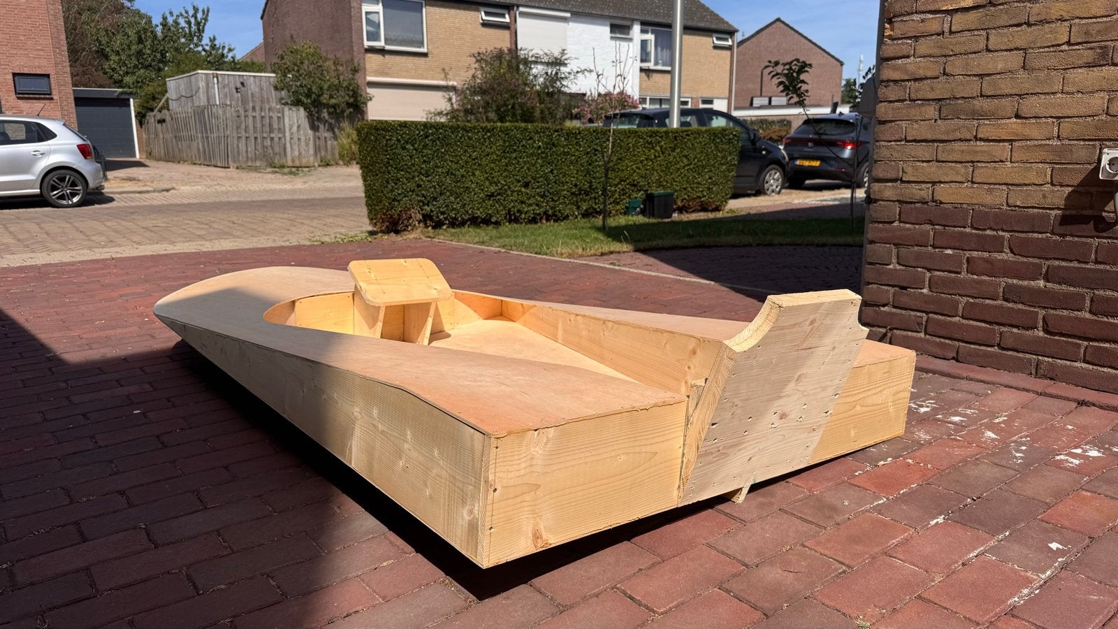 Sea Flea Minimax Hydroplane Casco - Zelfbouw Project, Watersport en Boten, Ophalen, Buitenboordmotor, Nieuw, Hout