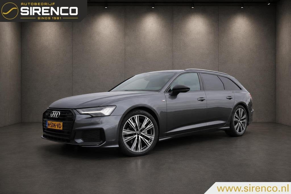 Audi A6 Avant 40 TFSI S edition| 3x S-line | stoelverwarming, Auto's, Audi, Gebruikt, Leder en Stof, Automatische klimaatregeling
