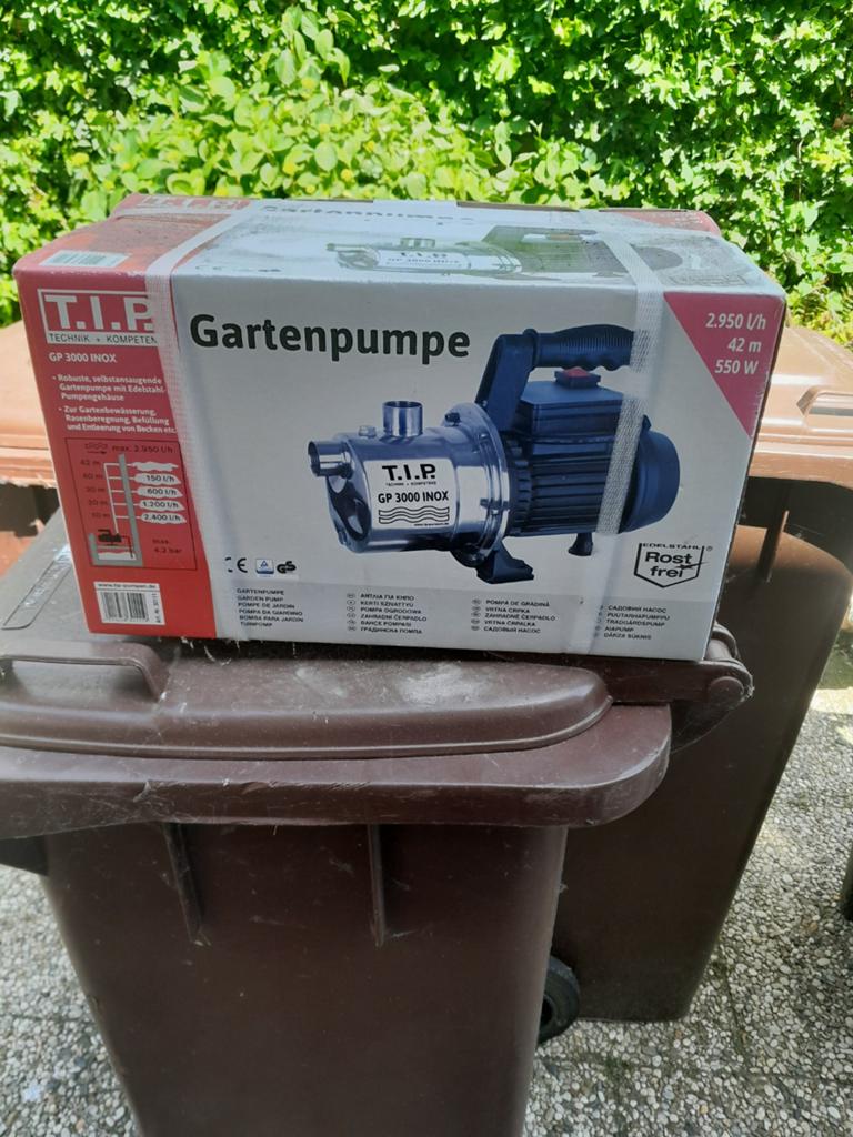 Waterpomp nieuw in doos, Tuin en Terras, Ophalen of Verzenden, Nieuw