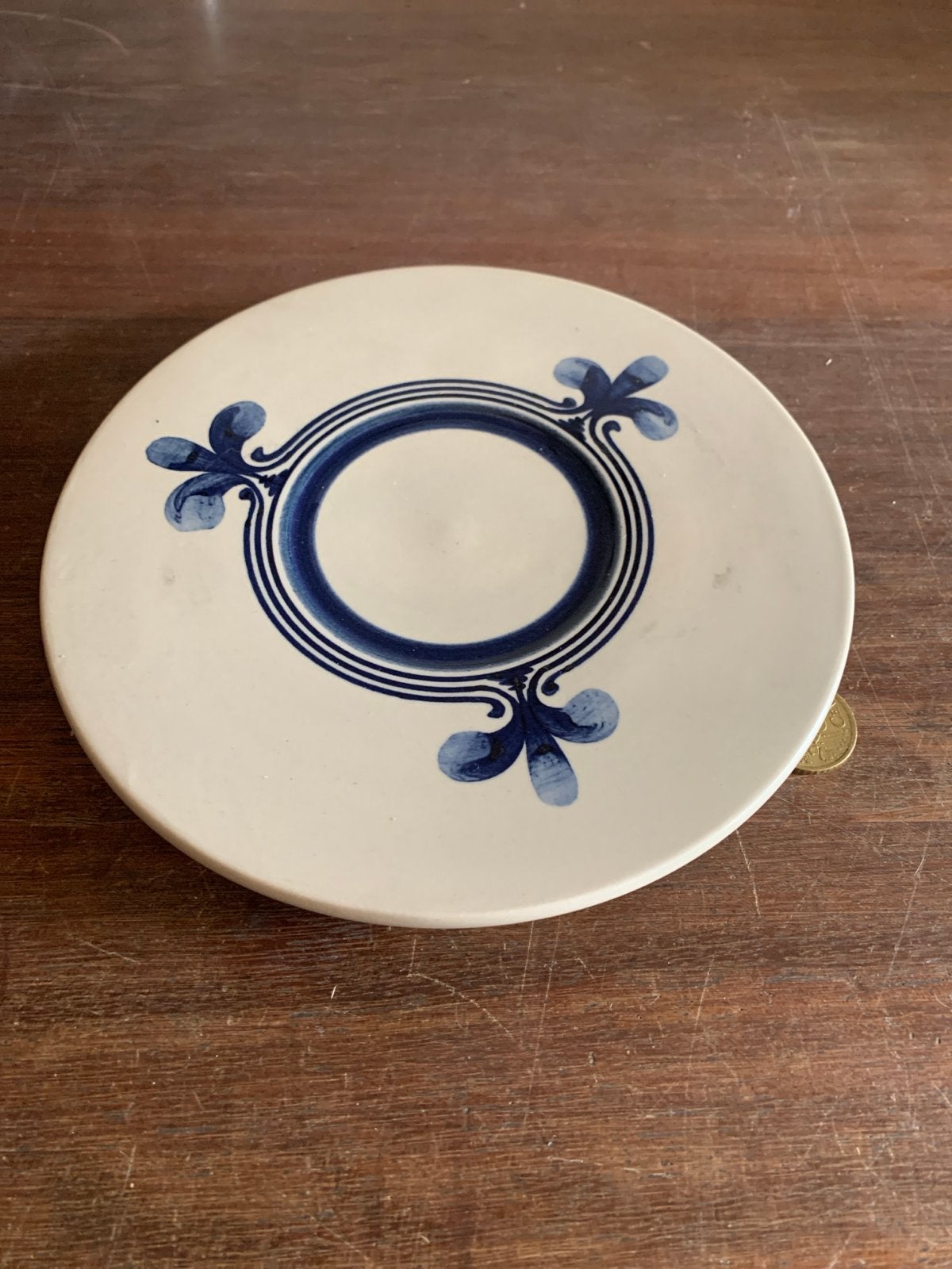 Rosenthal Studio-Line schotel, Björn Wiinblad, blauw-wit dec, Ophalen of Verzenden