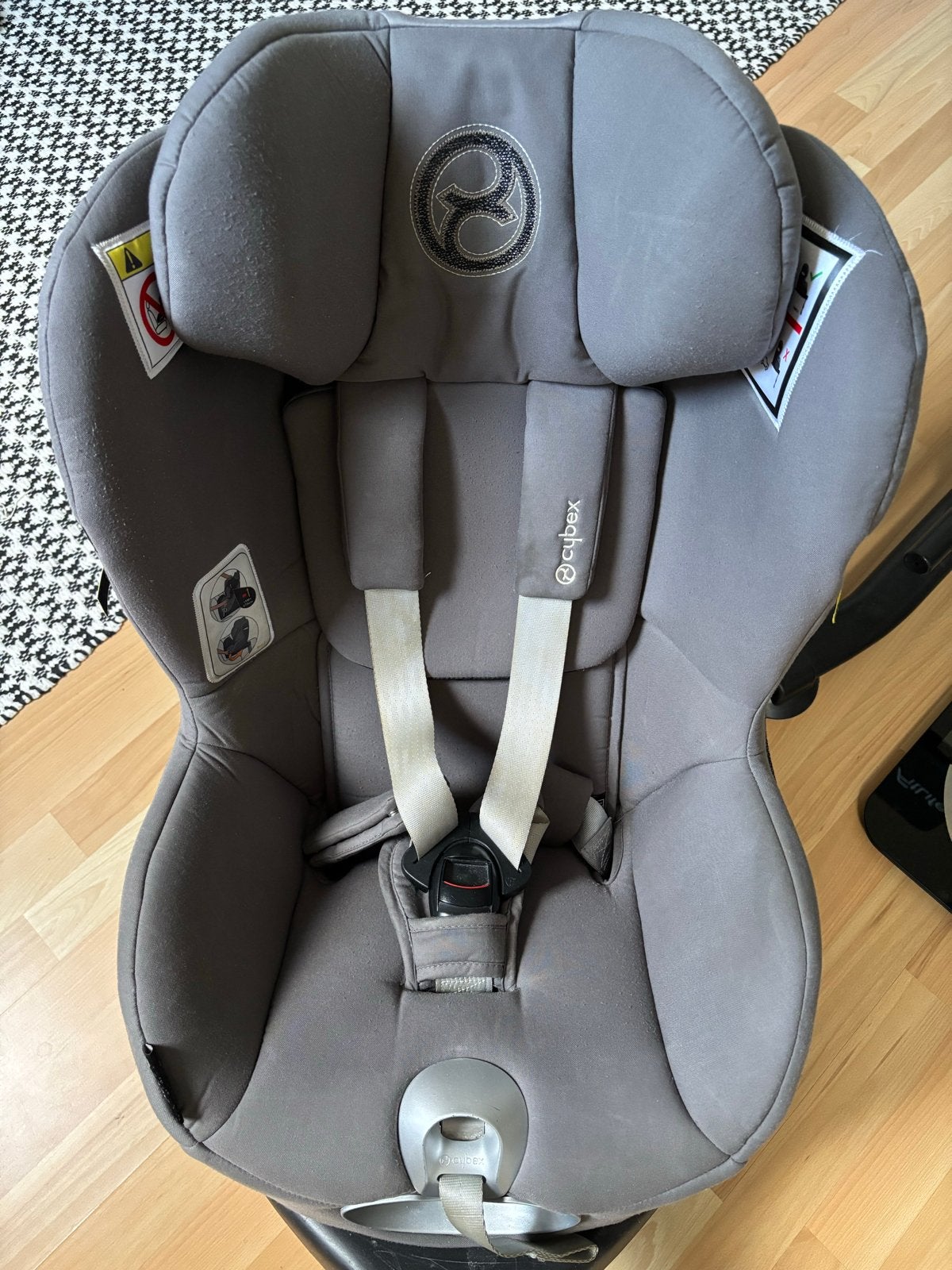Cybex Sirona Z autostoel met base, Gebruikt, 0 t/m 18 kg, Verstelbare rugleuning, Isofix