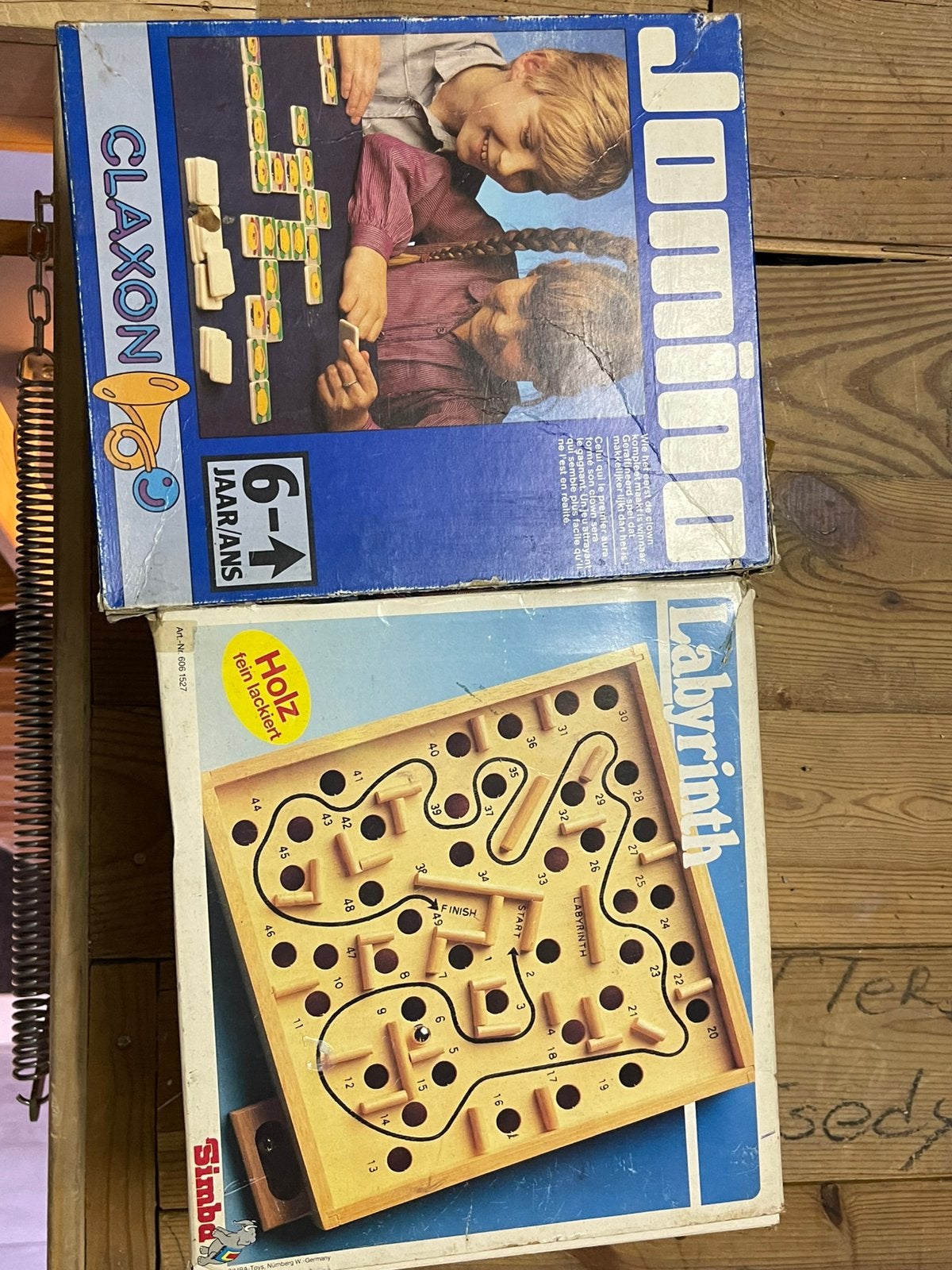 Knikkerspel jomino, Ophalen of Verzenden, Zo goed als nieuw