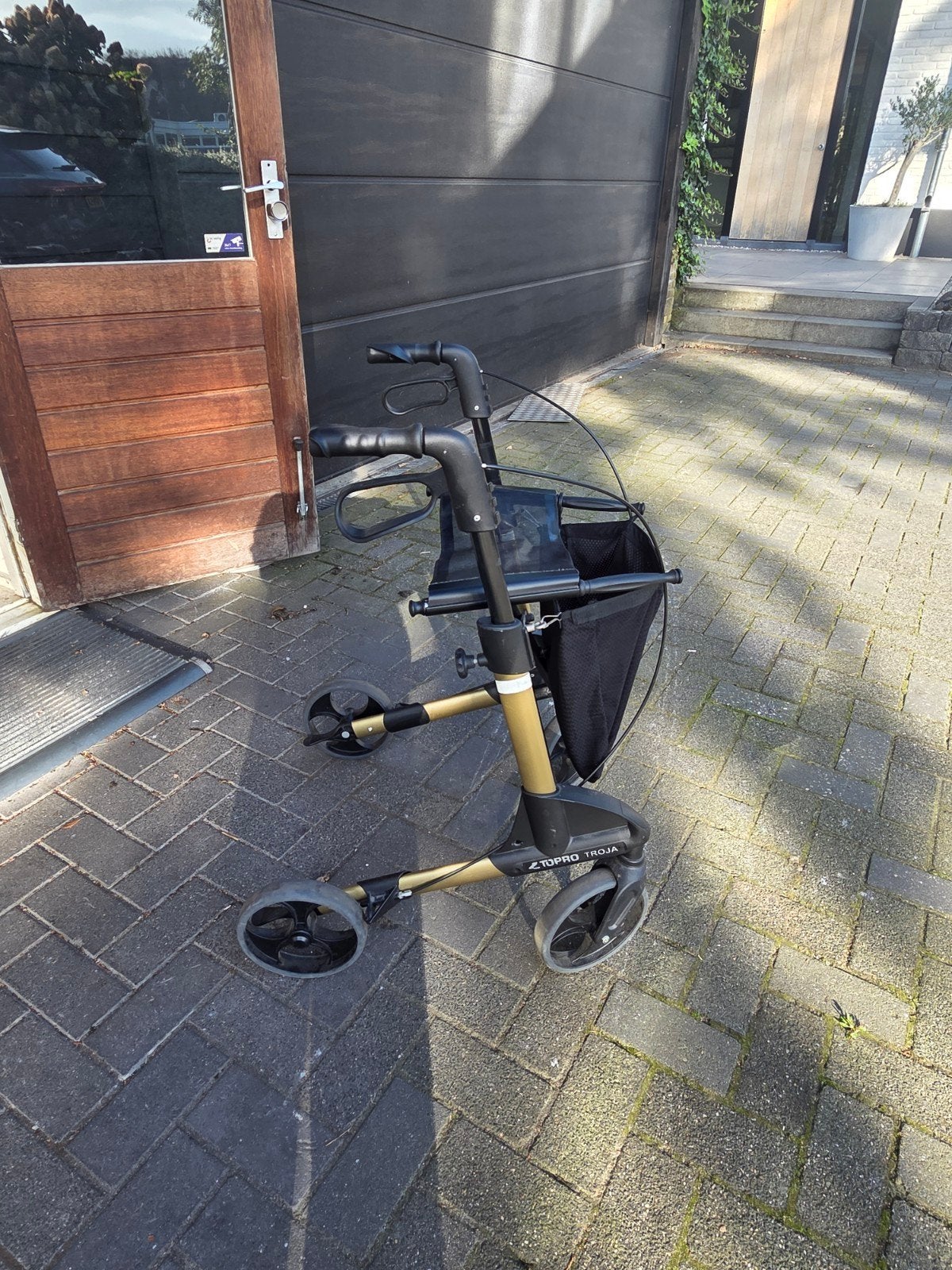 luxe rollator van Topro Troja, Ophalen of Verzenden, Lichtgewicht, Zo goed als nieuw
