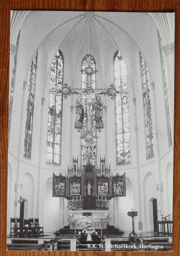 Harlingen R.K. Sint Michaëlkerk Interieur, Ophalen of Verzenden, Voor 1920, Noord-Brabant