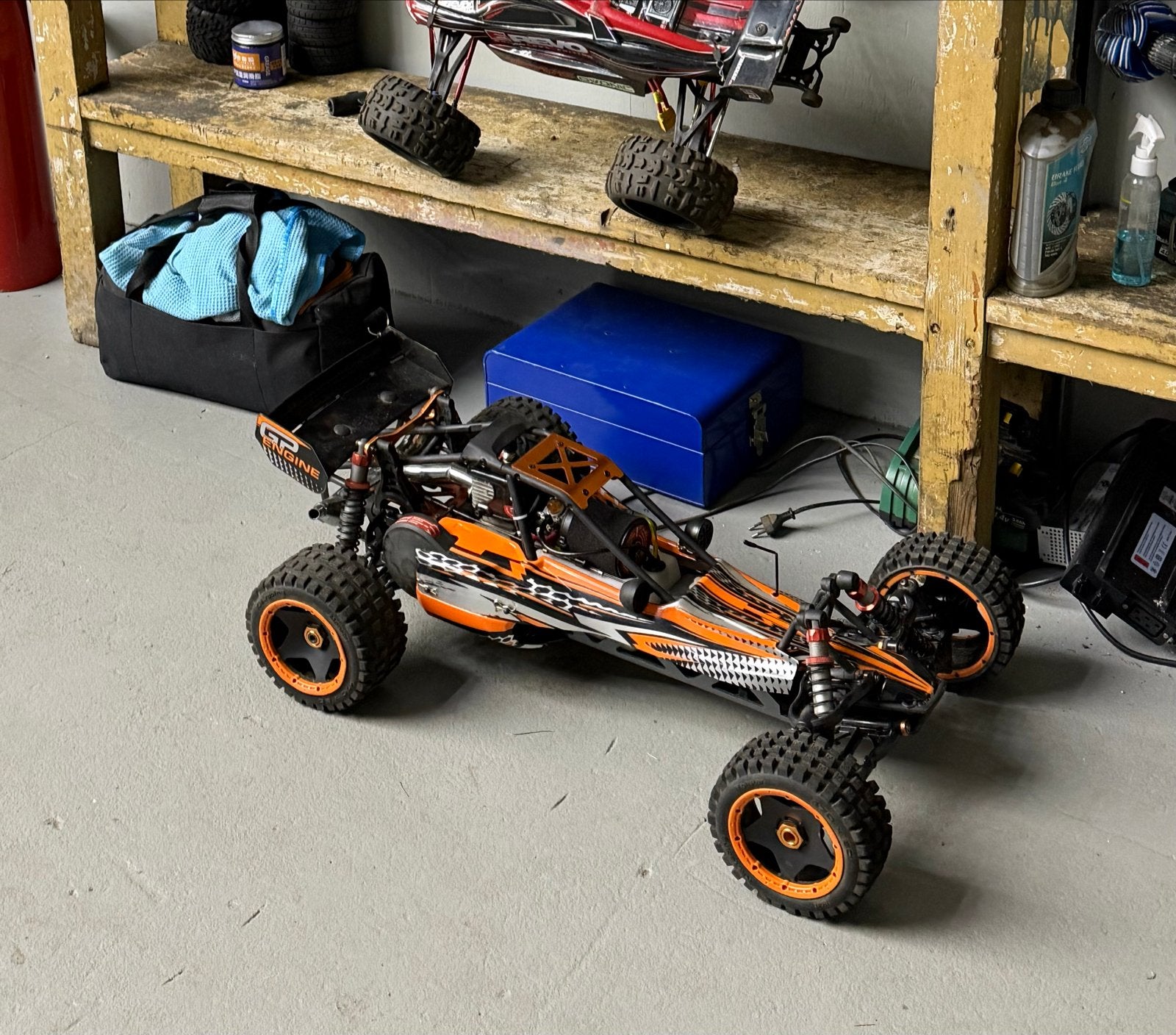 Tamiya Carson gp wildattack Baja 5B Auto - Zo goed als nieuw, Auto, Groter dan 1:32, Ophalen of Verzenden, Zo goed als nieuw