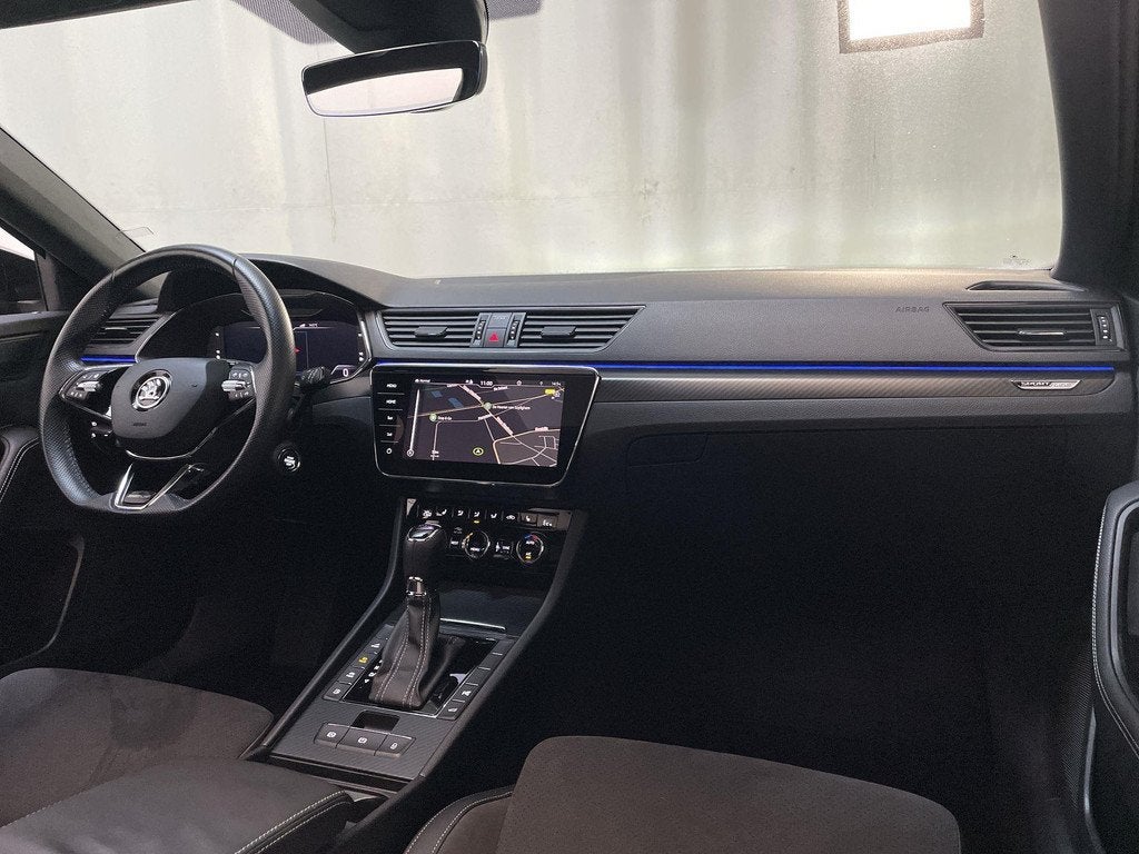 Skoda Superb Combi 1.4 TSI iV Sportline Business Panoramadak, Auto's, Skoda, Gebruikt, Met garantie (alle), Alcantara, Adaptive Cruise Control