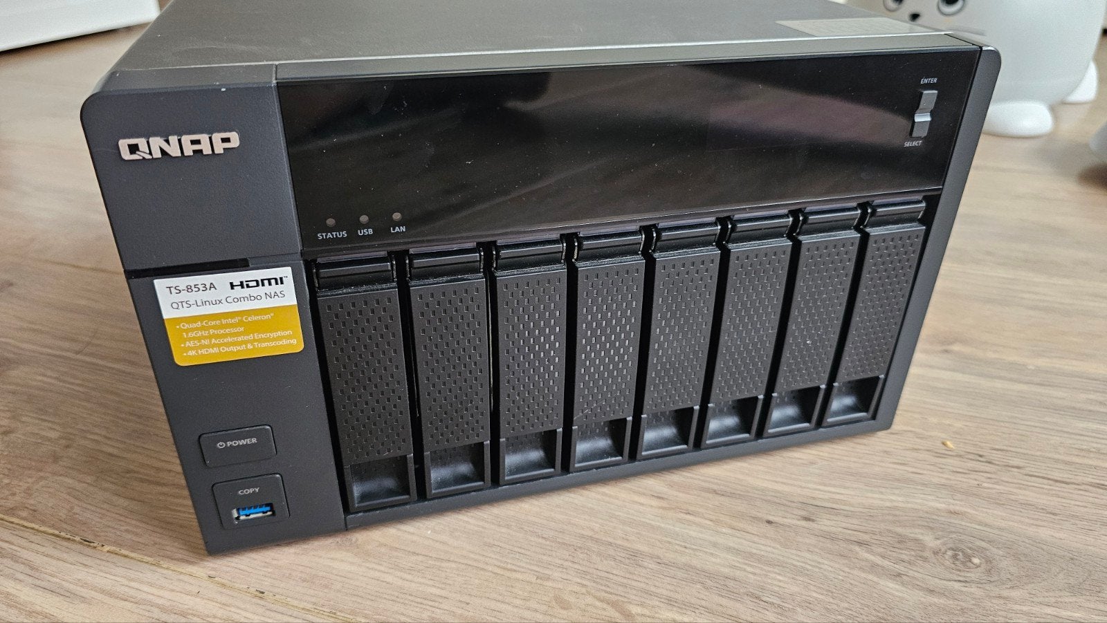 qnap ts-853a defect, Ophalen of Verzenden