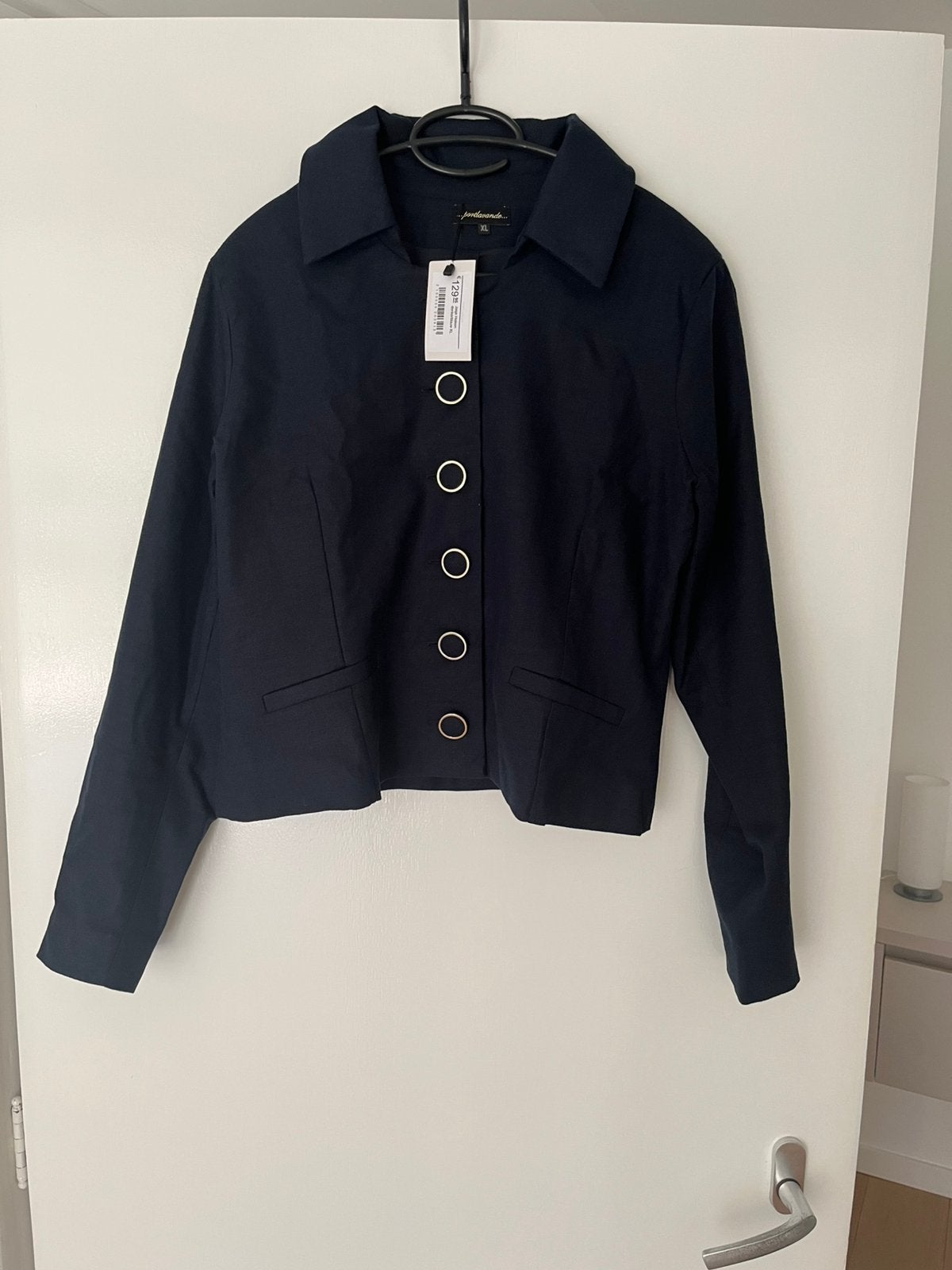 Blauw jasje / blazer maat XL nieuw, Maat 46/48 (XL) of groter, Nieuw, Jasje, Verzenden