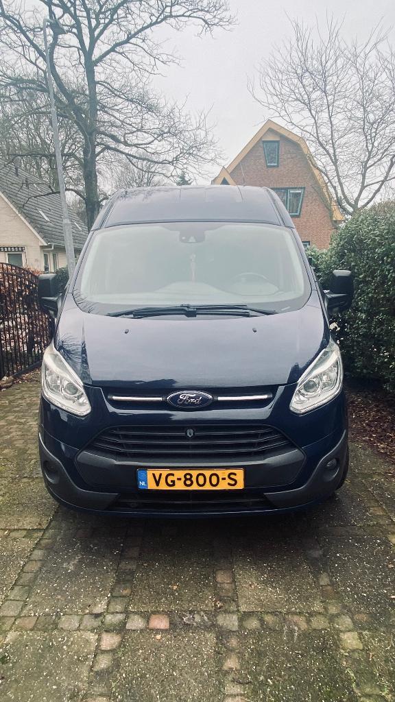 Ford Transit Custom 2.2 Tdci 114KW 2014 km 164.000, Voorwielaandrijving, Euro 5, Stof, Navigatiesysteem