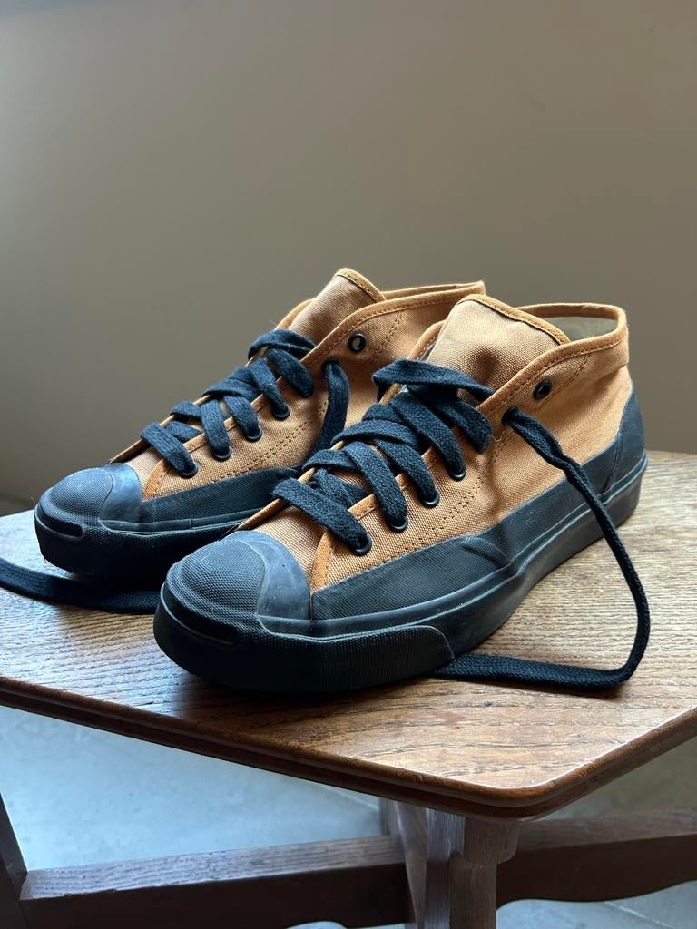 Converse A$AP Nast x Jack Purcell Chukka Mid "Pumpkin Spice", Ophalen of Verzenden, Zo goed als nieuw, Overige kleuren, Sneakers of Gympen