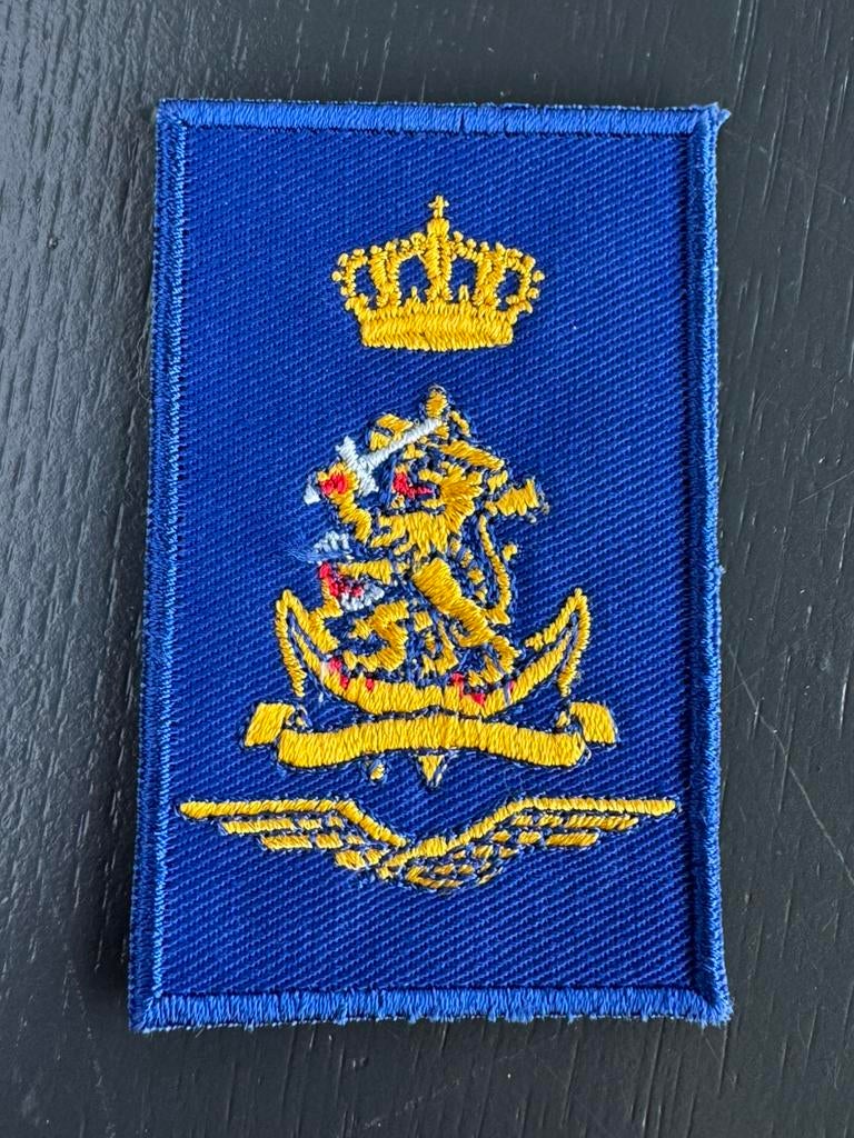 KL mouwembleem defensie burgerpersoneel, Ophalen of Verzenden, Landmacht, Nederland, Embleem of Badge
