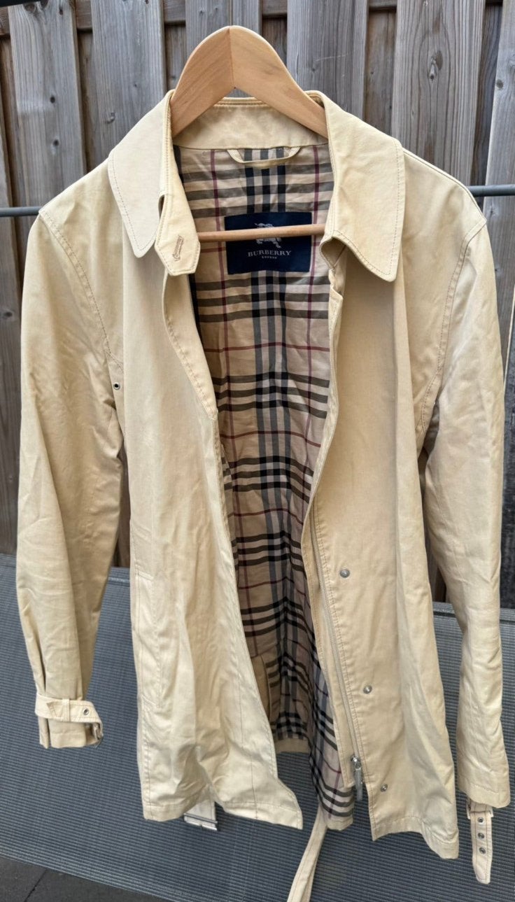 Burberry trenchcoat klassieker maat 40, Ophalen of Verzenden, Gedragen, Beige