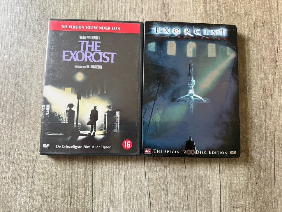 The Exorcist & Exorcist: The Beginning - DVD, Vanaf 16 jaar, Nederlands, Ophalen of Verzenden, Inclusief doosje