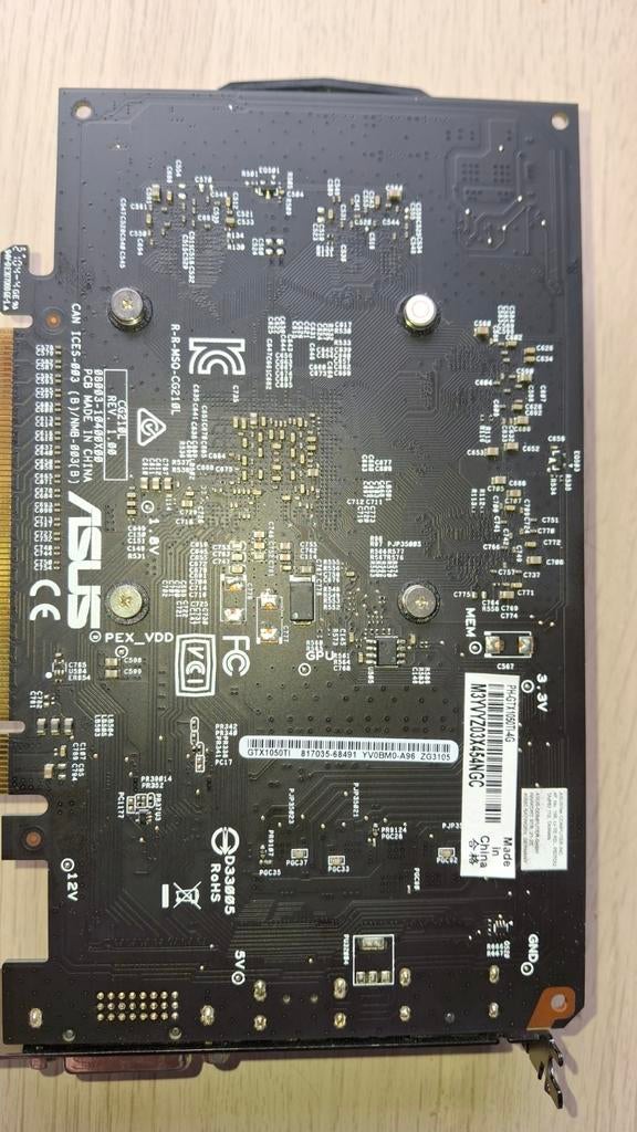 ASUS GeForce GTX Videokaart, Computers en Software, Videokaarten, PCI-Express 3, Gebruikt, HDMI, Ophalen of Verzenden