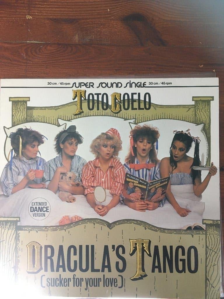 Toto Coelo ‎– Dracula's Tango (Sucker For Your Love), Maxi-single, 1980 - 1989, Ophalen of Verzenden, Zo goed als nieuw