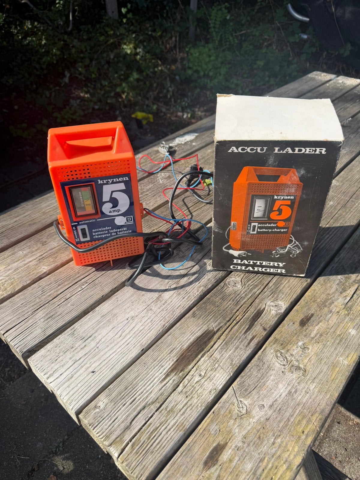 Acculader 6v en 12v, Nieuw