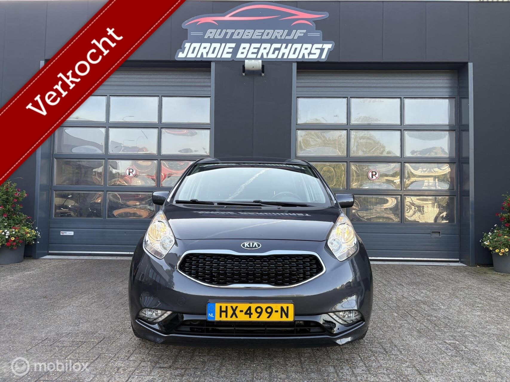 Kia Venga 1.6 CVVT DynamicPLusLine Automaat, Auto's, Kia, 15 km/l, Gebruikt, 4 cilinders, Parkeersensor