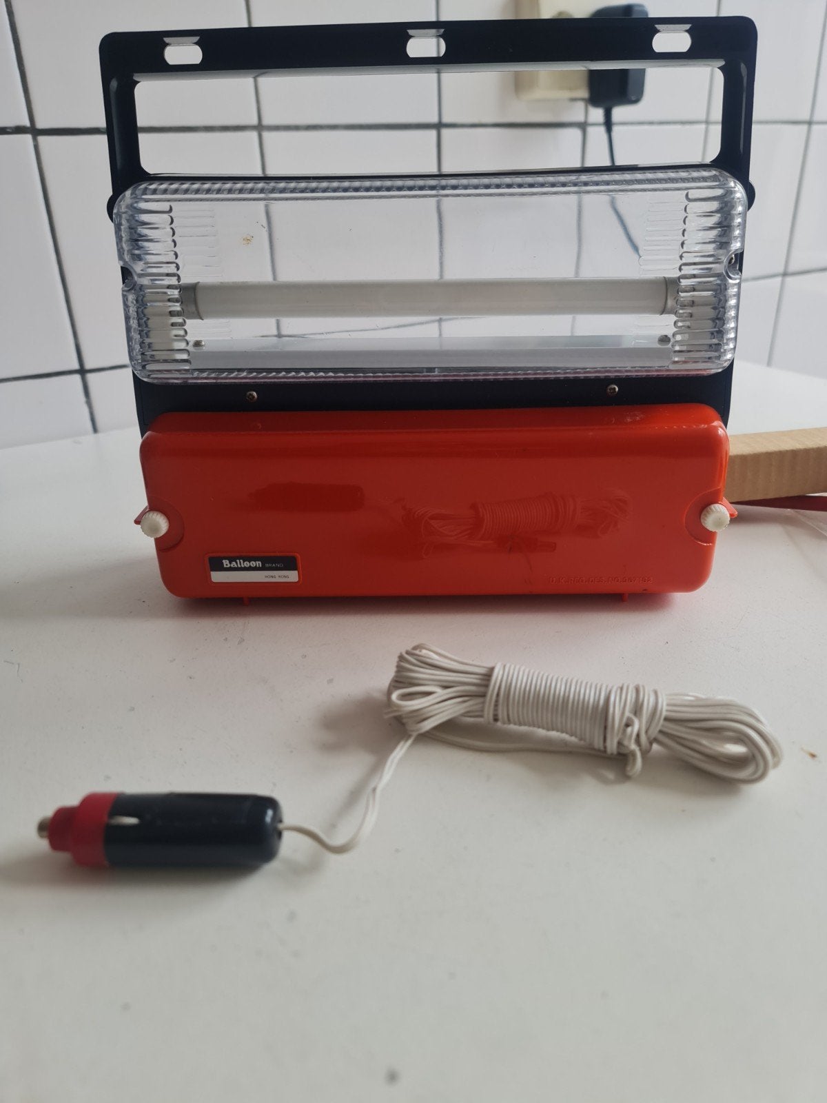 Vintage Balloon TL-lamp 12V - Ideaal voor kamperen/auto, Ophalen of Verzenden