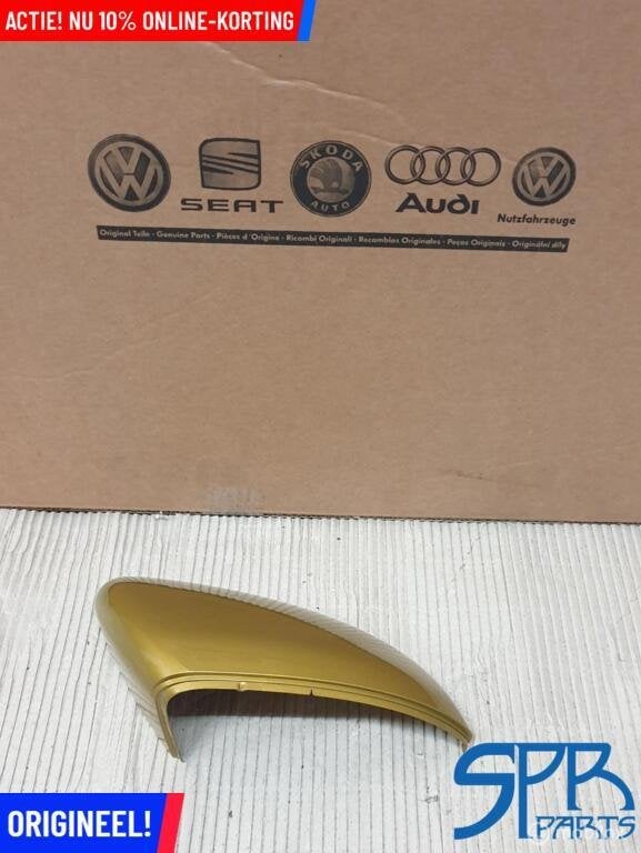 GOLF 7 + FACELIFT Spiegelkap LR1X RECHTS 5G0857538E KURKUMA