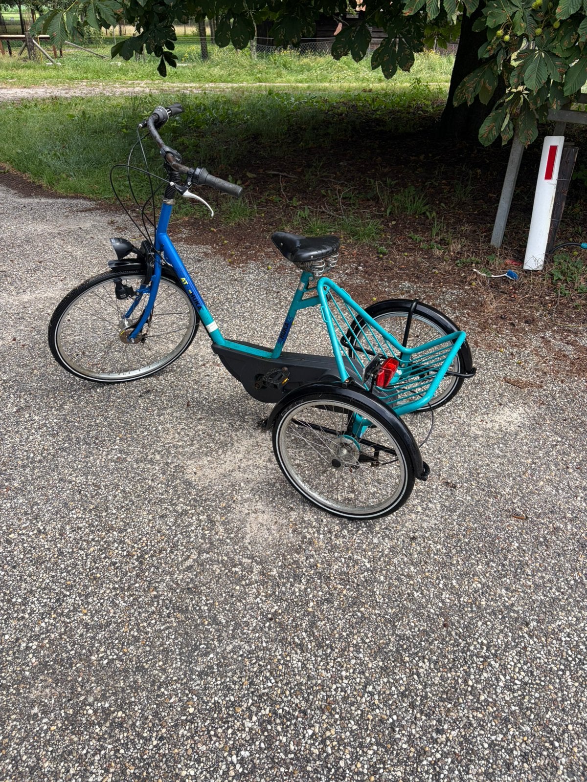 Driewielfiets, Ophalen, Gebruikt