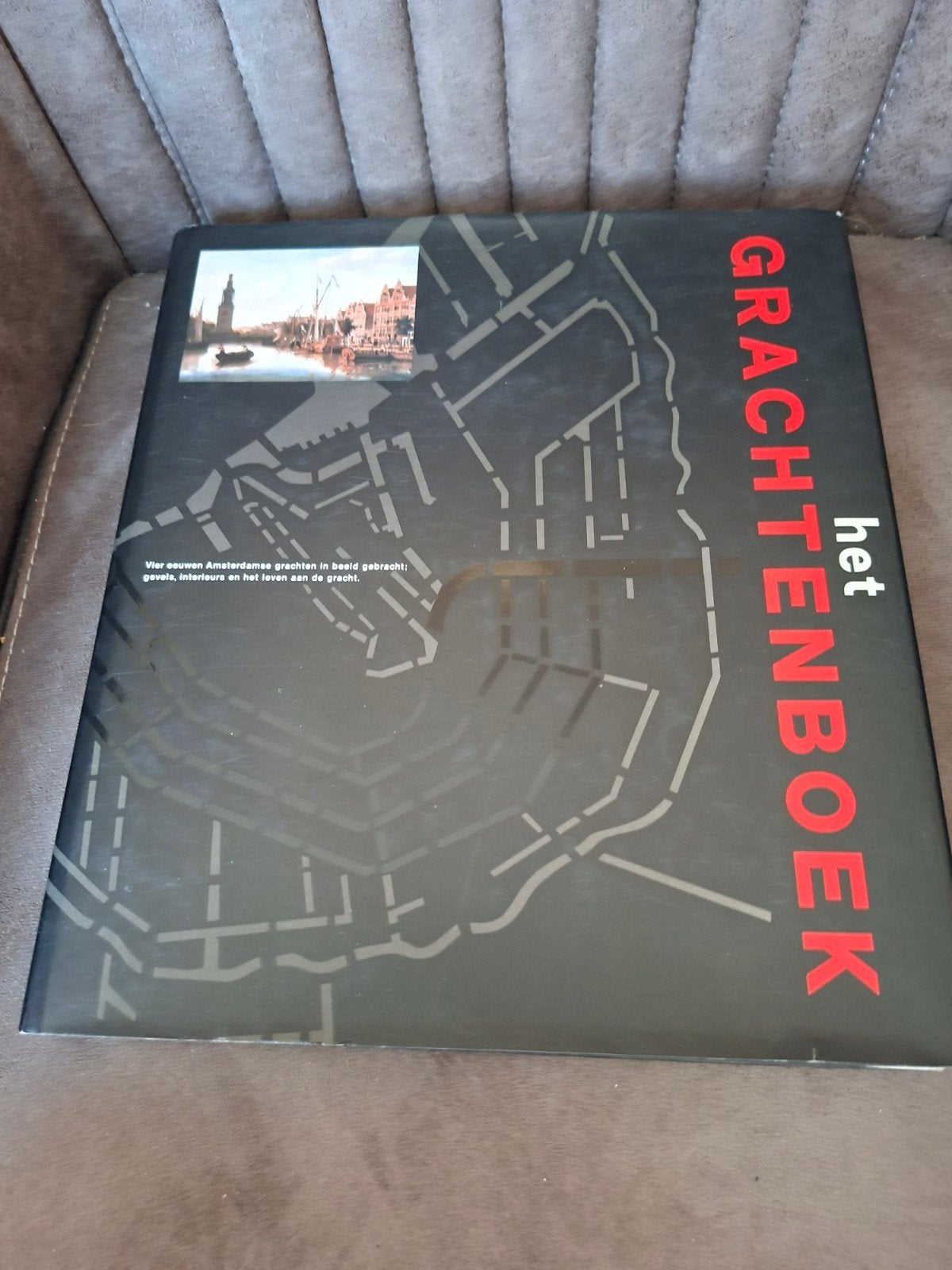 Het Grachtenboek: Vier eeuwen Amsterdamse grachten, Ophalen of Verzenden, 20e eeuw of later, Zo goed als nieuw, Onbekend