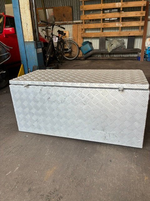 Mooie aluminium kist, Ophalen of Verzenden, Overige merken