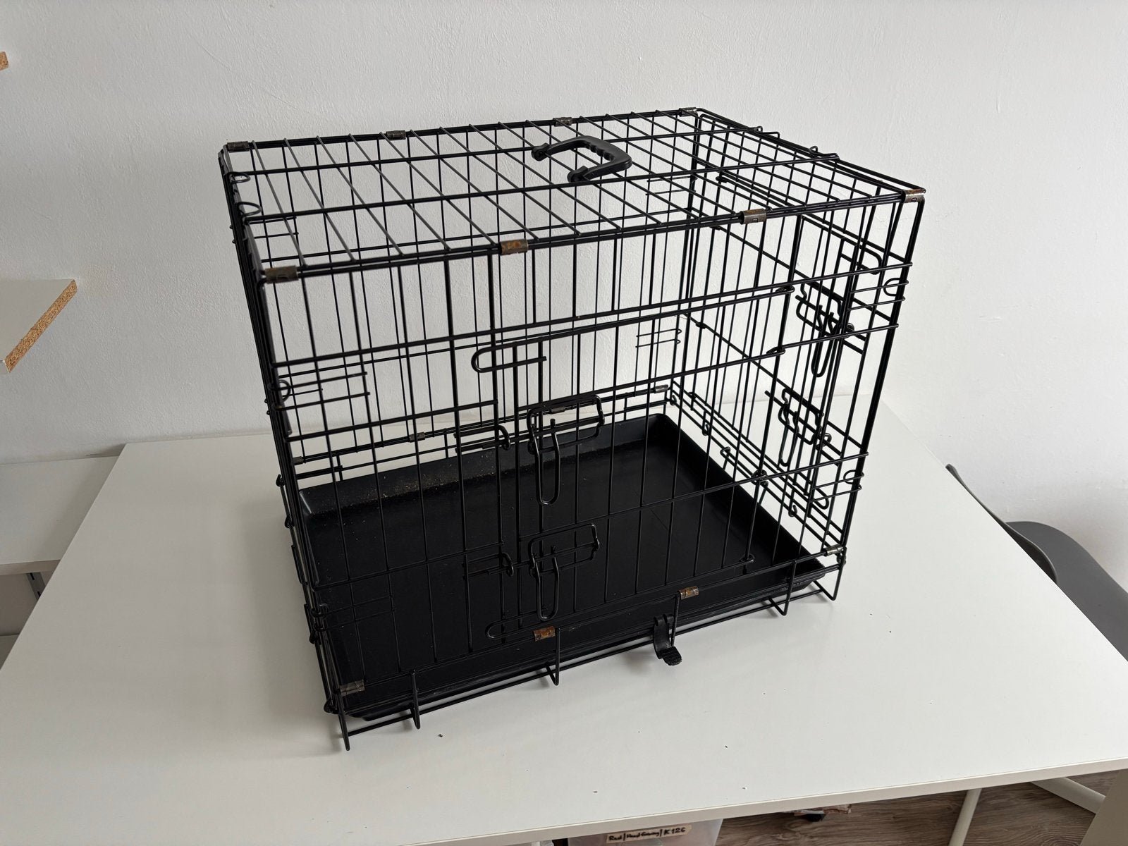 Adori Bench 2-Deurs - Bench - Zwart 62x44x50 cm - 2 stuks, Ophalen of Verzenden, Zo goed als nieuw
