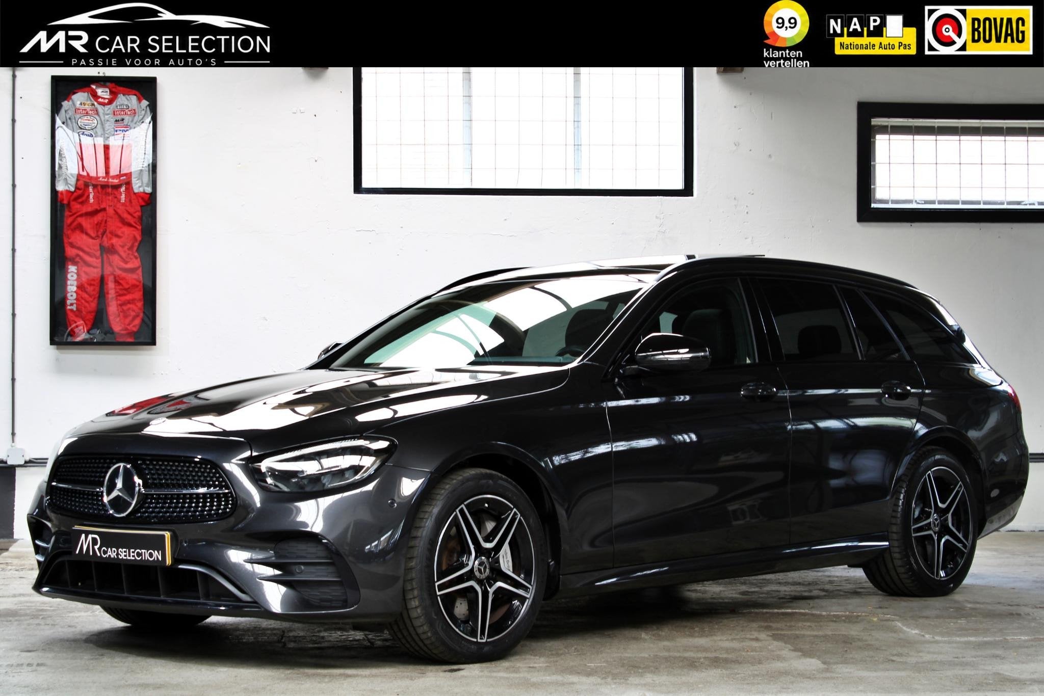 Mercedes-Benz E-klasse Estate 300 e AMG Line | Panoramadak |, Auto's, Dealer onderhouden, Gebruikt, 4 cilinders, Met garantie (alle)