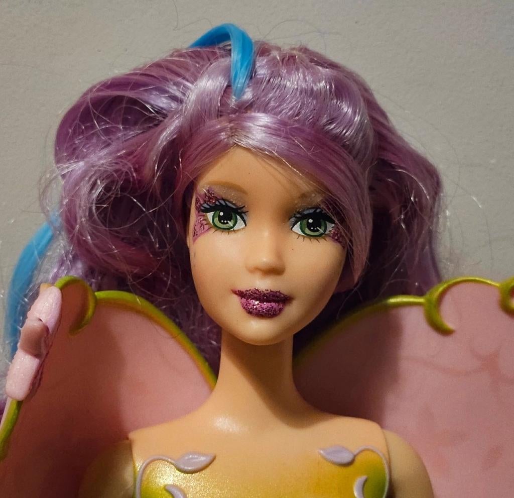 Mattel Barbie Fairytopia Mermaidia pop - Mooie conditie, Ophalen of Verzenden, Zo goed als nieuw, Barbie