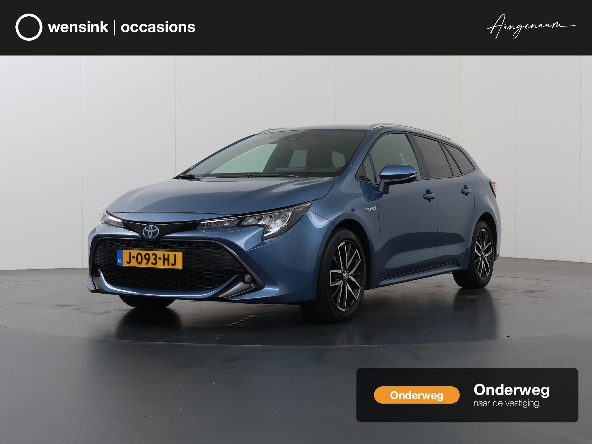 Toyota Corolla Touring Sports 2.0 Hybrid Business Plus | Tre, Auto's, Gebruikt, 4 cilinders, Blauw, Corolla