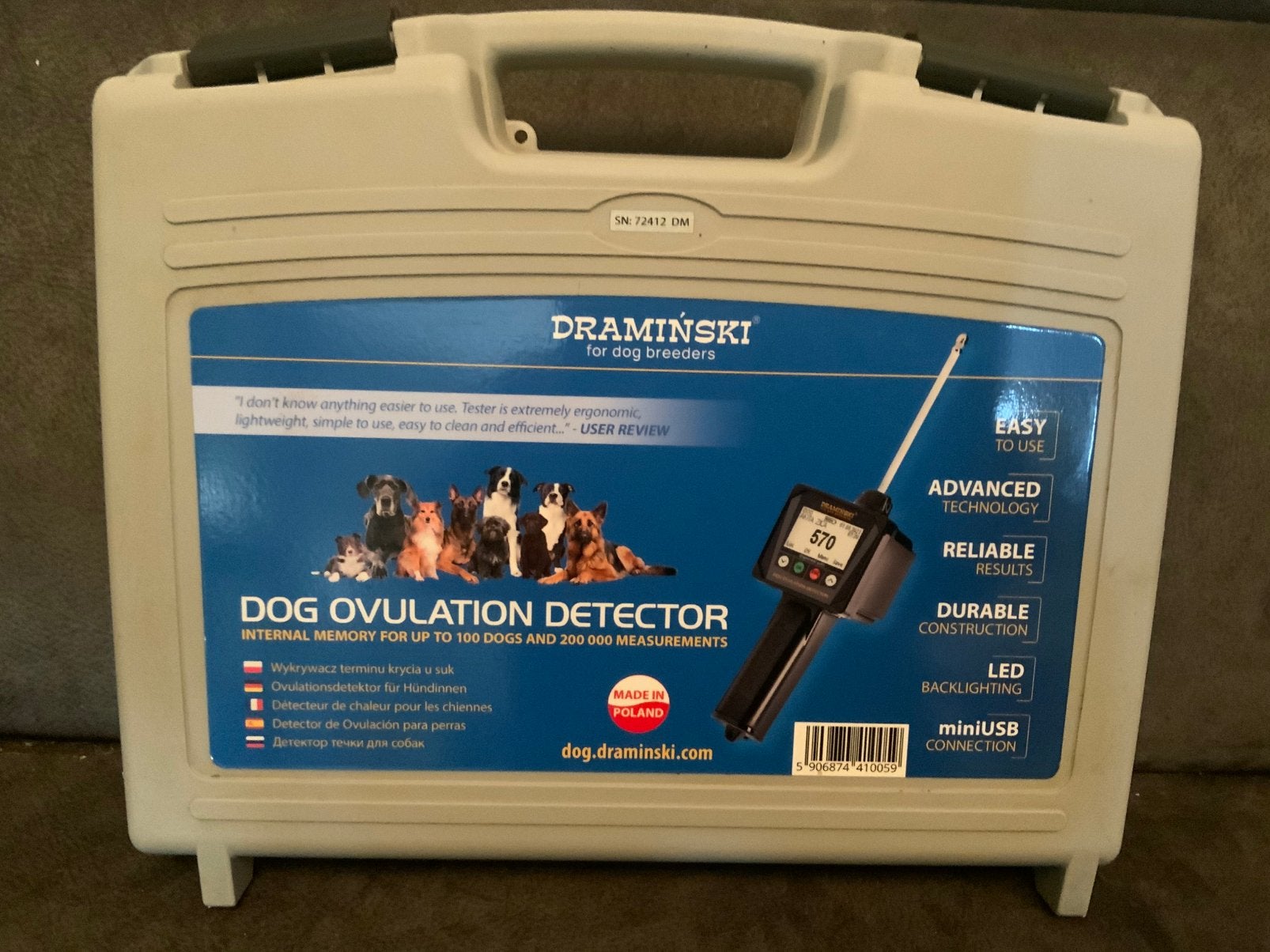 Professionele Ovulatiedetector voor de juiste dekmooment, Dieren en Toebehoren, Ophalen of Verzenden, Nieuw