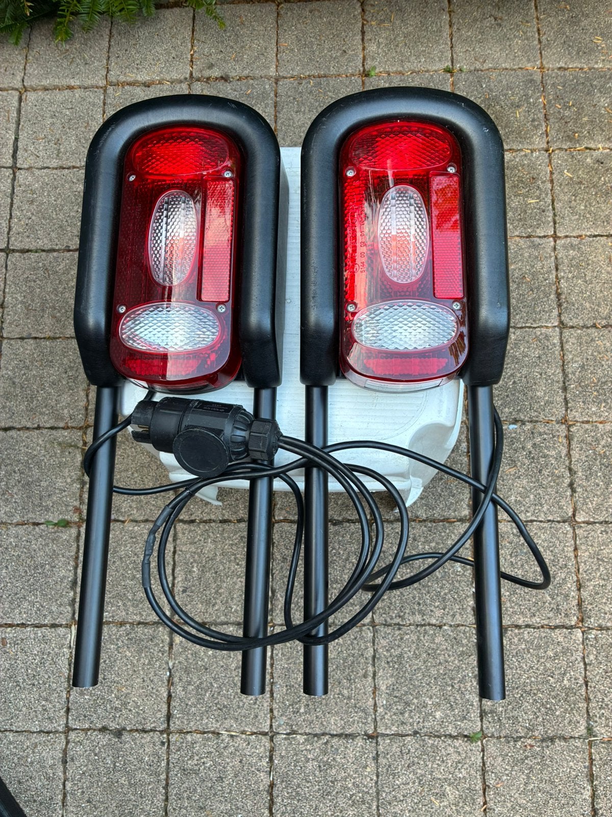 Spinder fietsdrager achterlichtglazen., Ophalen, 2 fietsen, Gebruikt, Trekhaakdrager