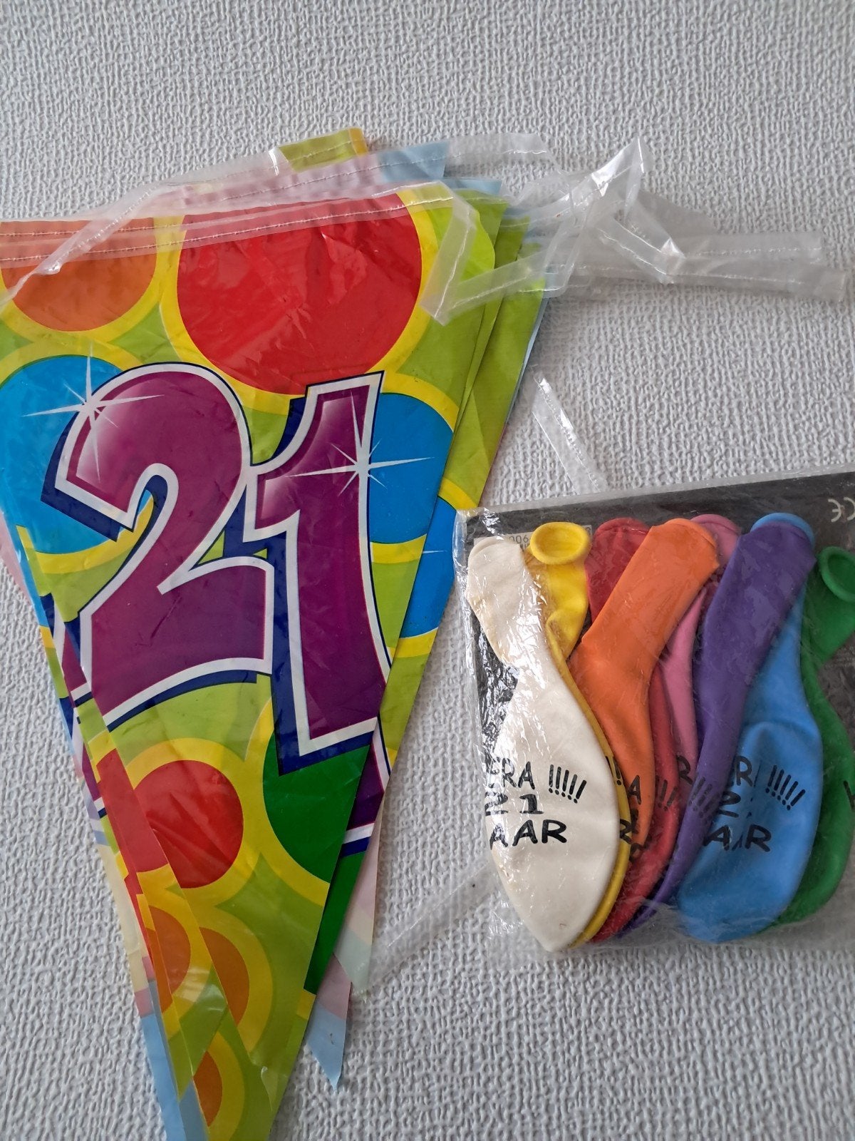 21 jaar, Ophalen, Versiering, Verjaardag