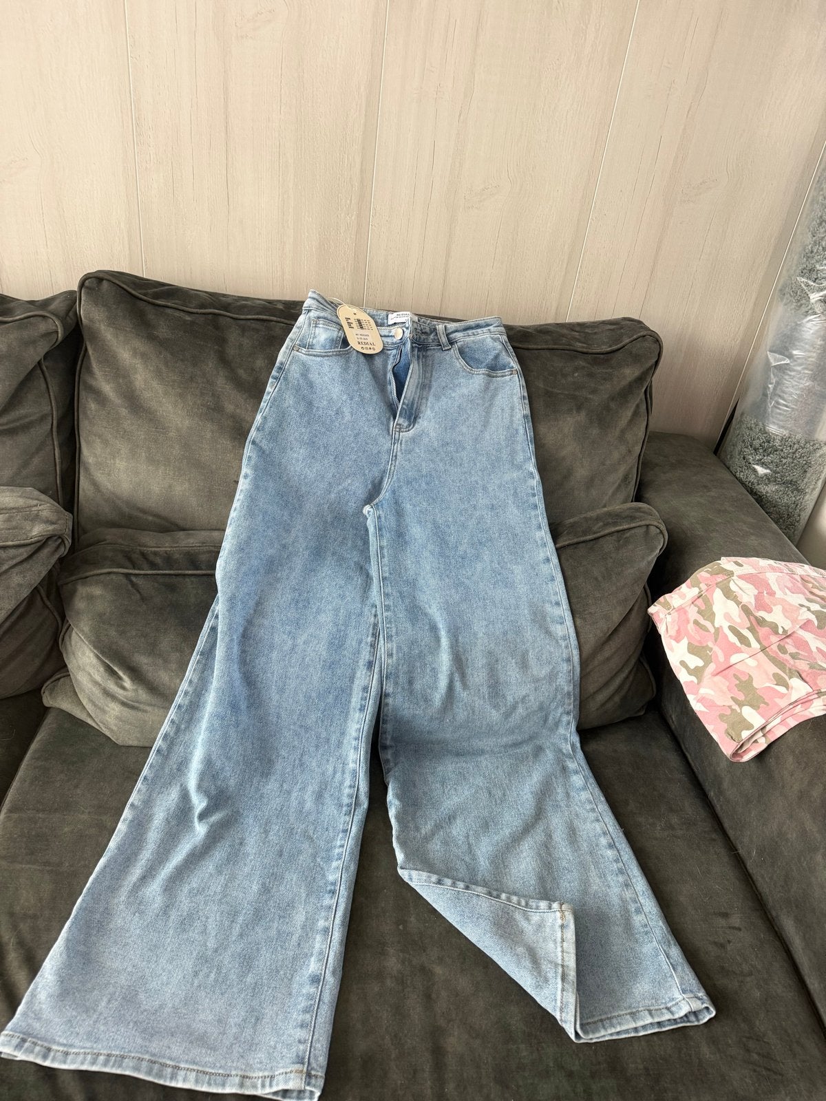 Nieuwe Redial Wide Leg Jeans - Maat 36 (S), Blauw, Nieuw, Ophalen of Verzenden, Maat 36 (S)