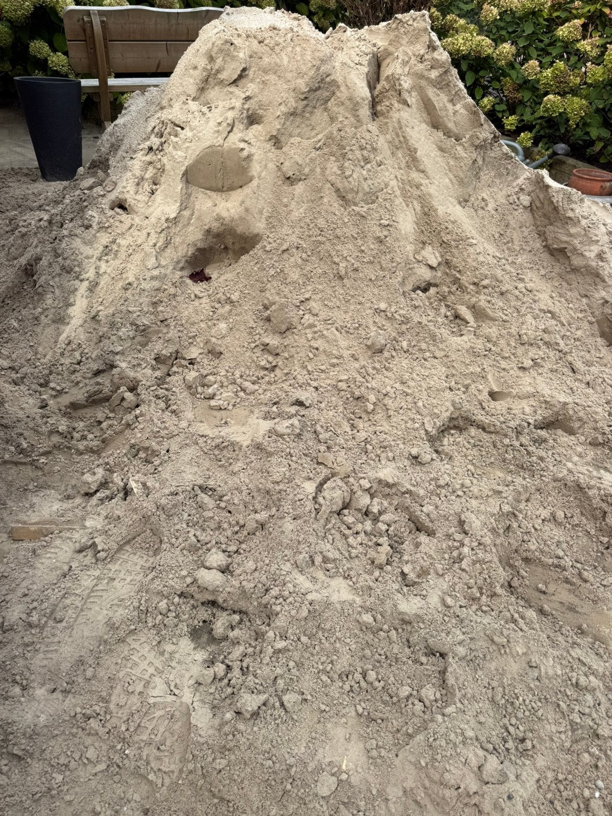 Gratis zand, Ophalen, Zo goed als nieuw, Straatzand