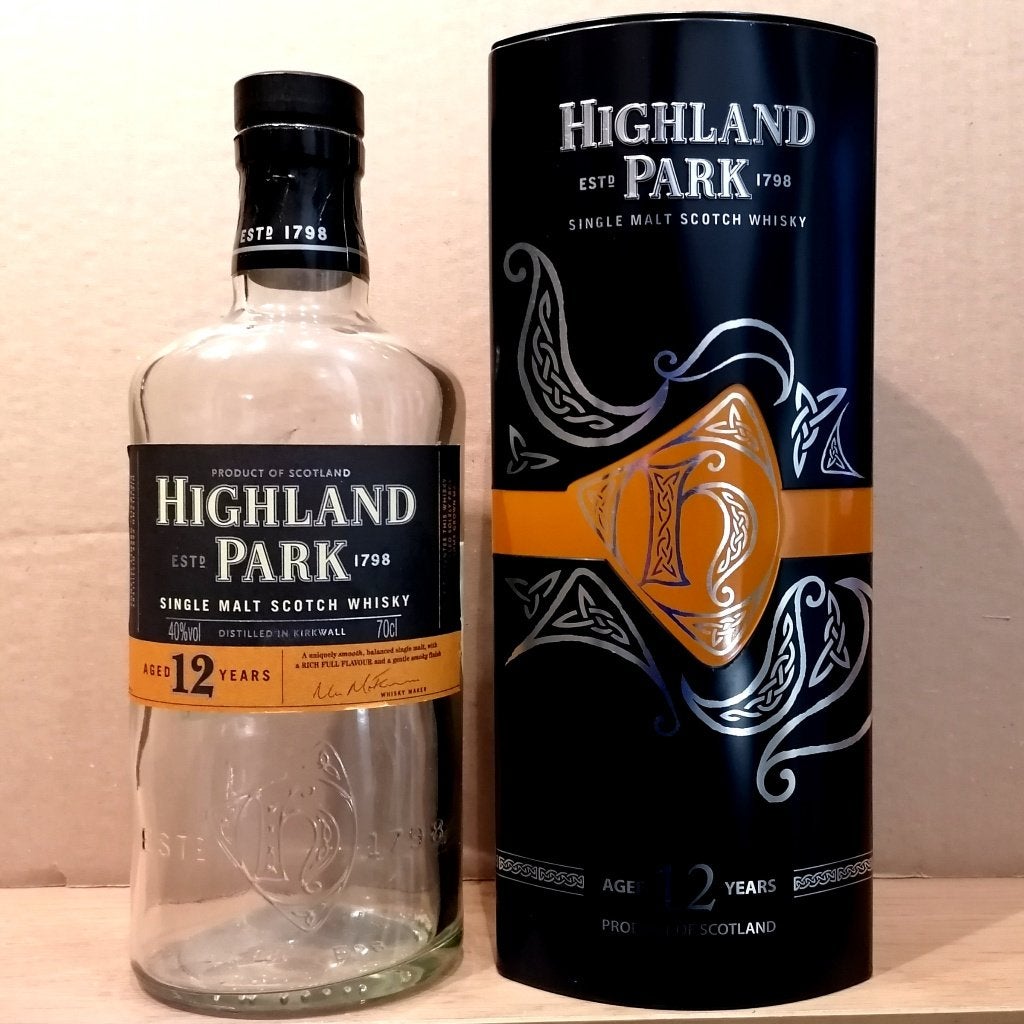 LEGE flessen Highland Park Kopen of ruilen, Ophalen of Verzenden, Gebruikt, Flesje(s), Overige merken