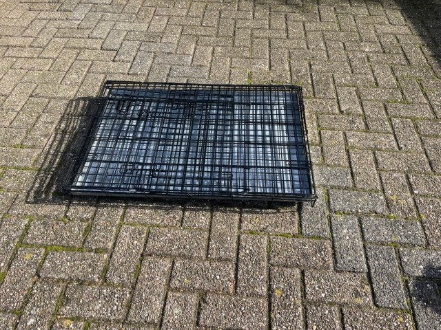 Hondenbench gebruikt 60x90x66, Ophalen of Verzenden, Zo goed als nieuw